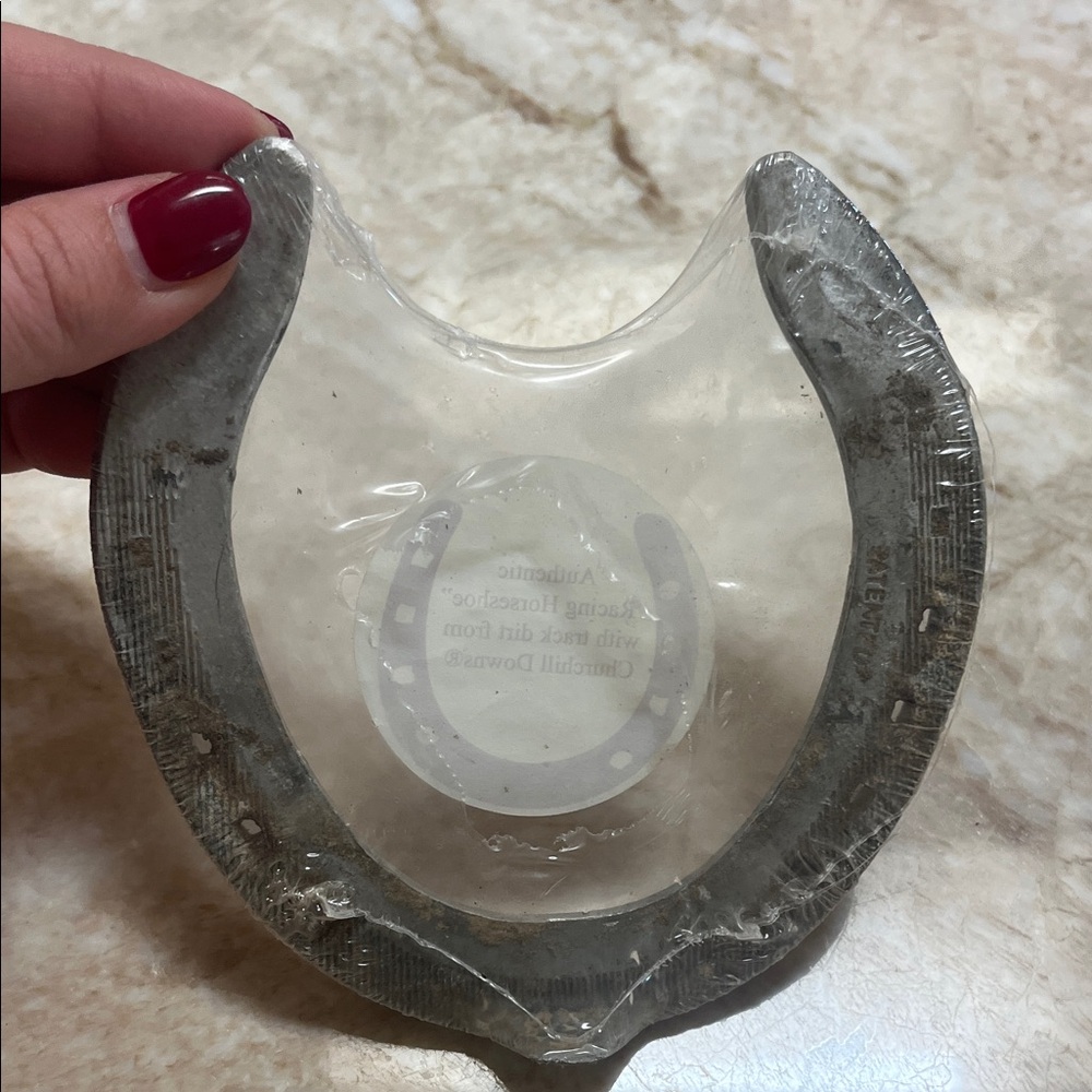 Authentic Racing Horseshoe - Silver - Picture 2 of 3